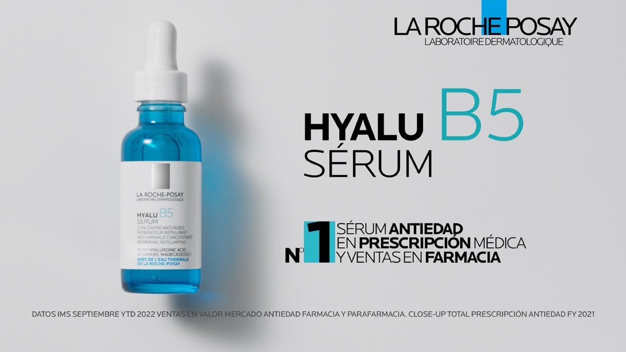 La Roche-Posay - El nuevo Hyalu B5 Serum tiene una fórmula única con ácido  hialurónico, vitamina B5 y madecassoside que combate las arrugas, la  deshidratación y la falta de elasticidad de la