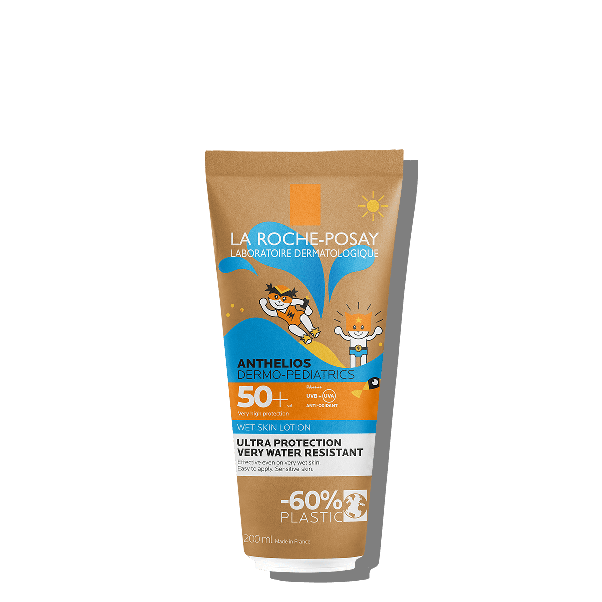 ANTHELIOSDERMO-PEDIATRICS LOCIÓN WET SKIN SPF50+
