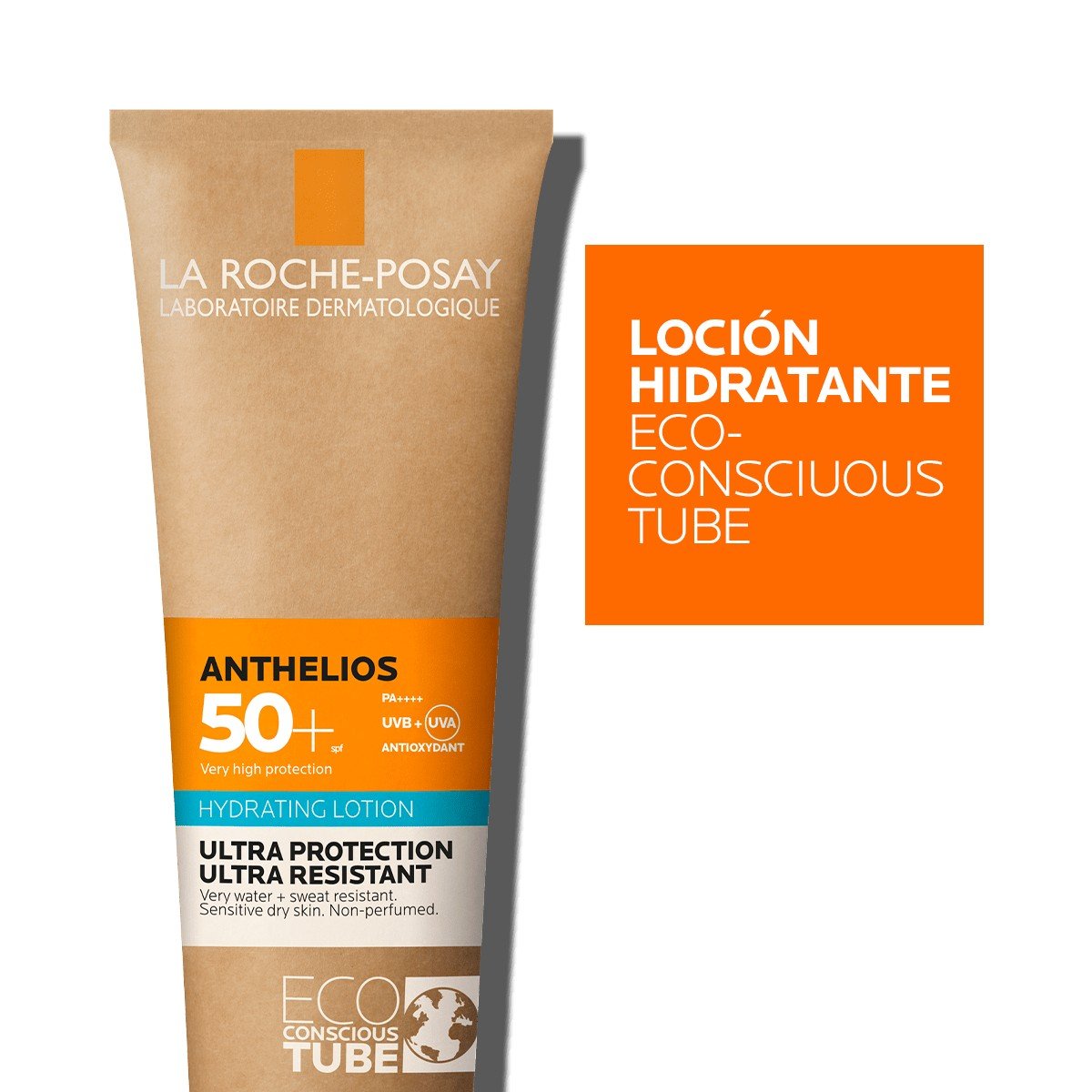 ANTHELIOS Leche Hidratante Eco-Sostenible SPF50+