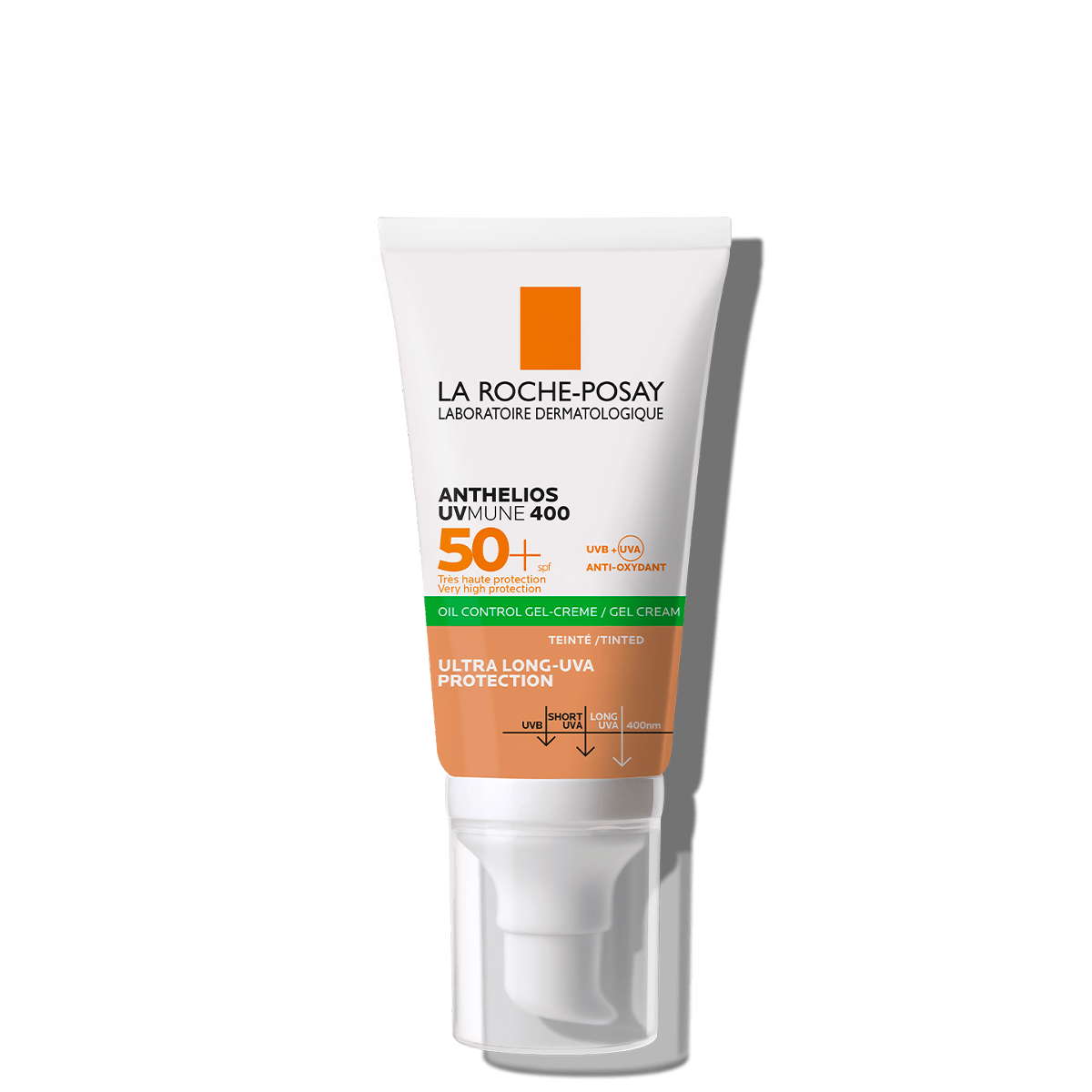 ANTHELIOSUVMUNE 400 OIL CONTROL GEL-CREMA SPF50+ CON COLOR