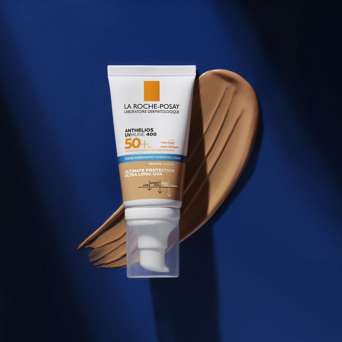 anthelios uvmune 400 crema hidratante spf 50 plus con color