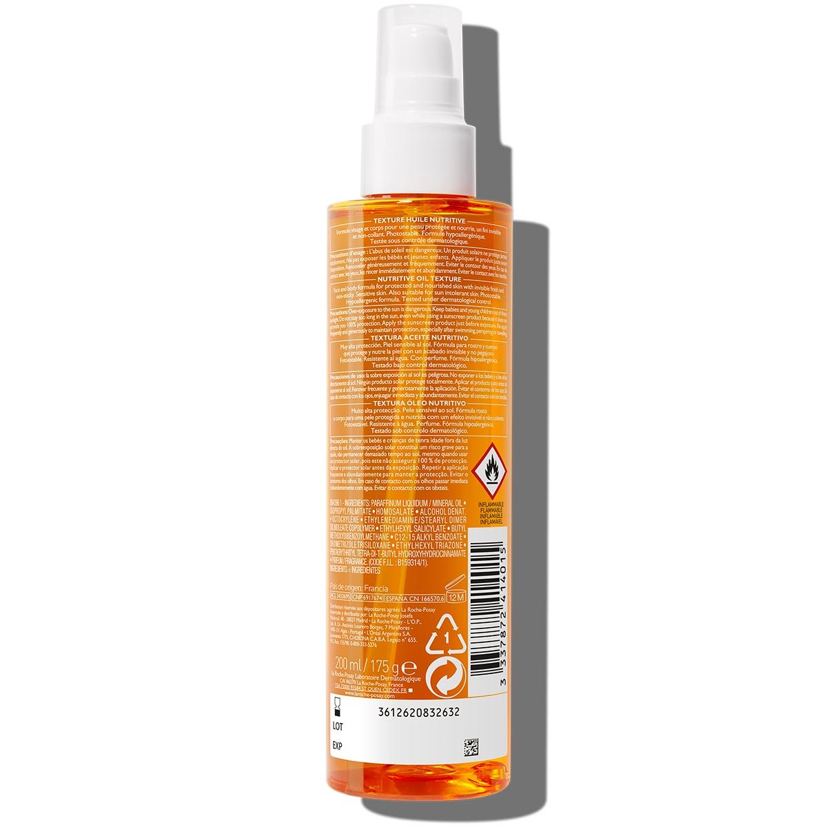 La Roche Posay ProductPage Sun Anthelios XL Nutritive Oil Comfort Spf5