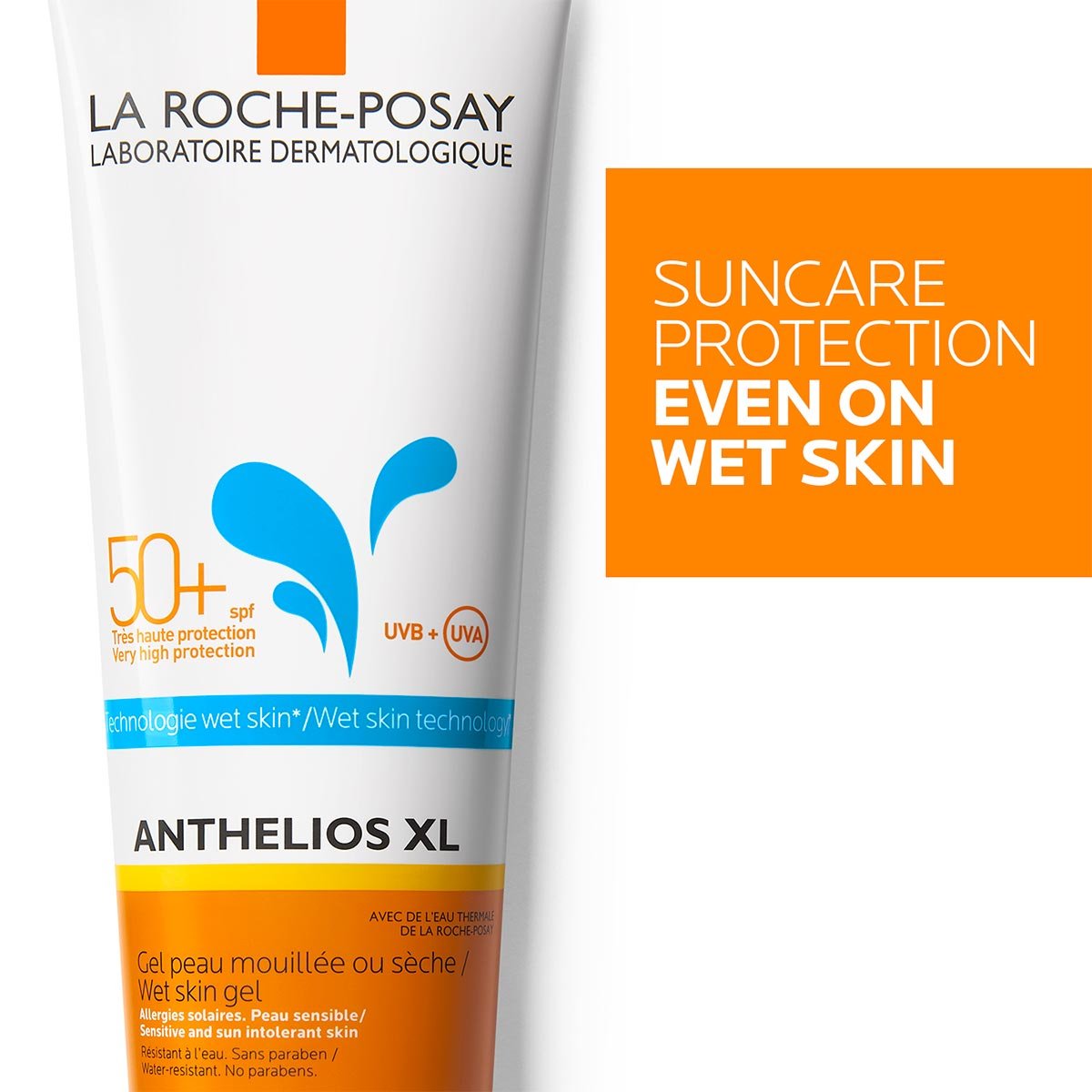 La Roche Posay ProductPage Sun Anthelios XL Wet Skin Gel Spf50 250ml 3