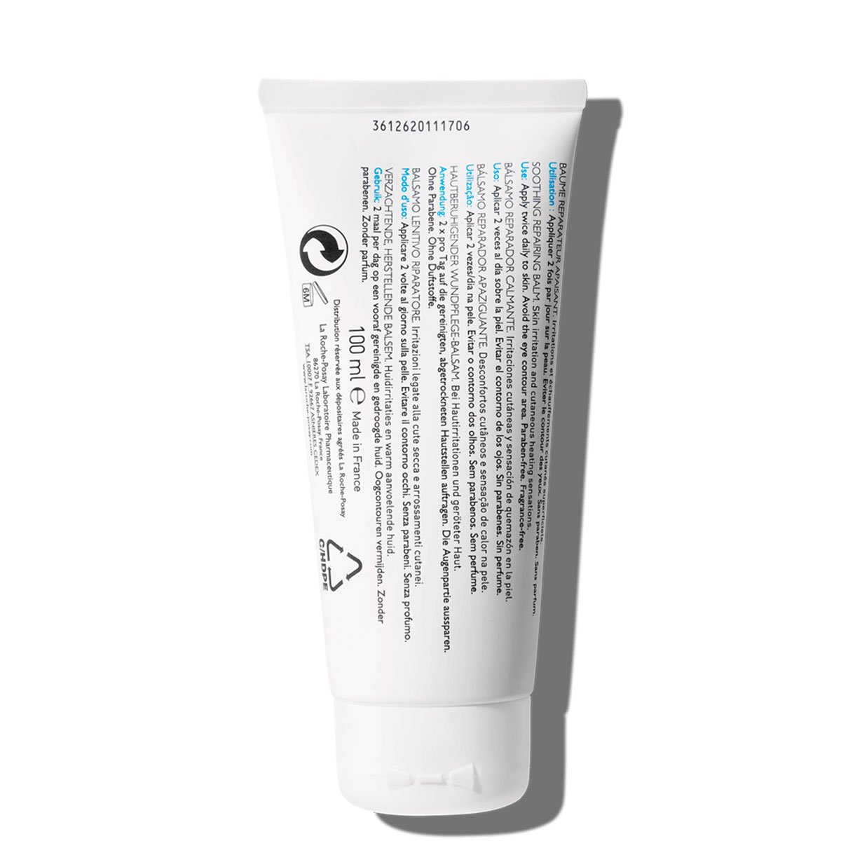 Especificaciones Balsamo reparador calmante