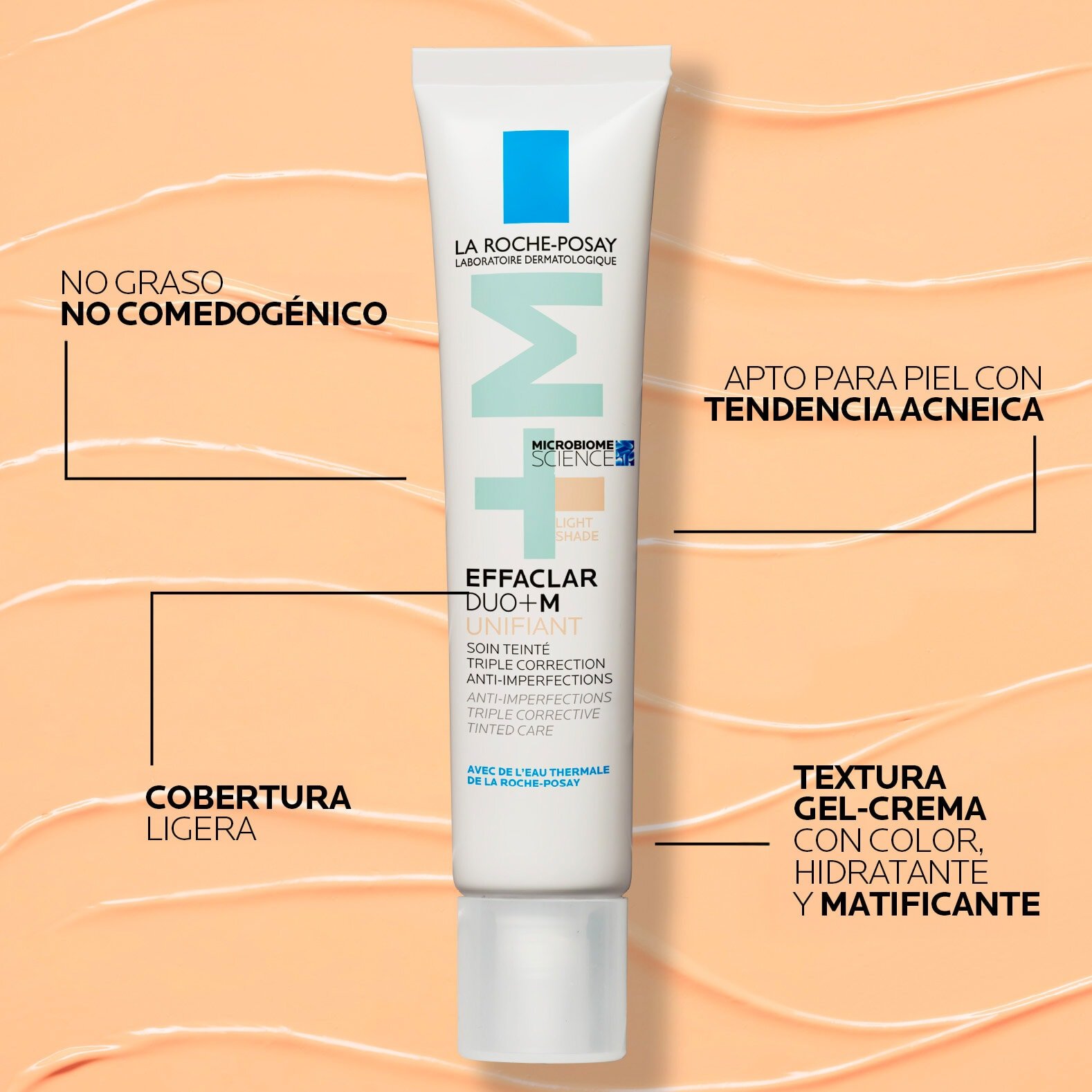 EFFACLAR DUO+M UNIFIANT | Beneficios