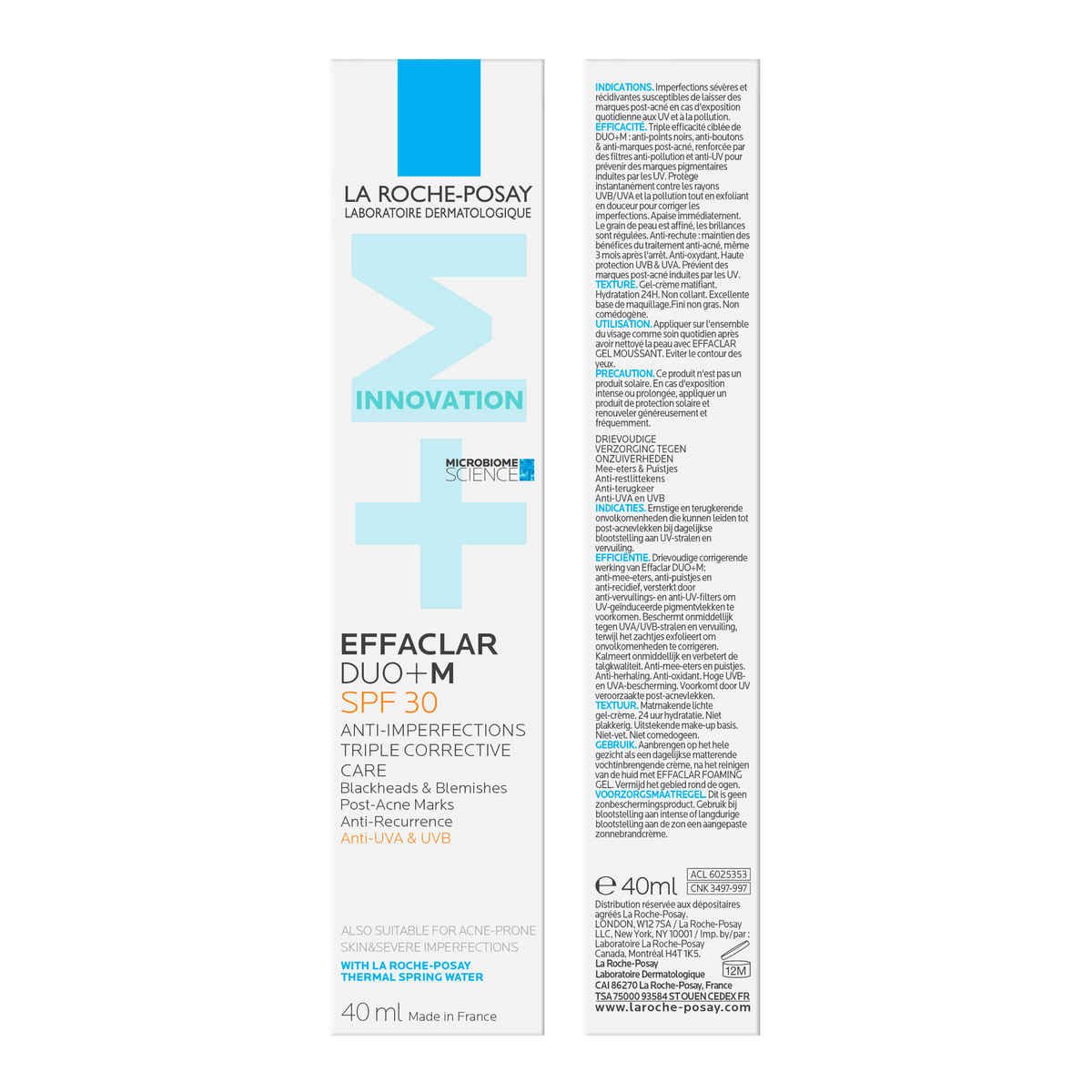  EFFACLAR Duo Plus SPF30