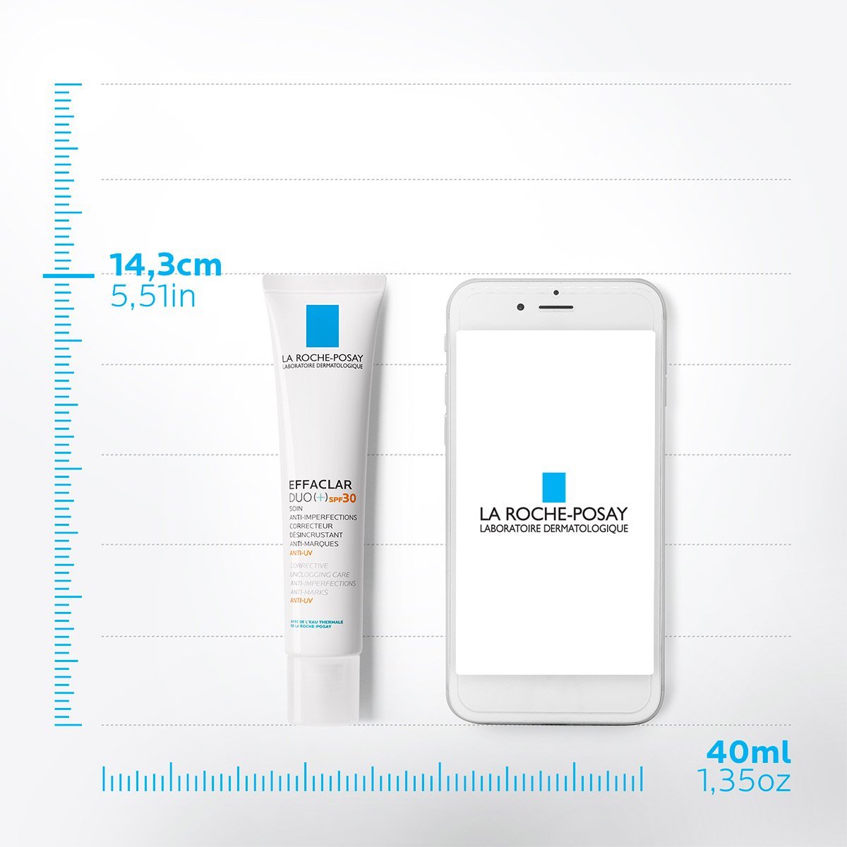 La Roche Posay ProductPage Acne Effaclar Duo Spf30 UV 40ml 33378755494