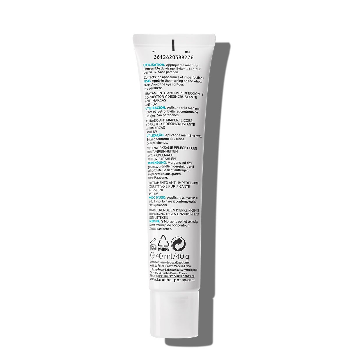 LaRochePosayFaceCareEffaclarDuoSpf30AntiImperfectionsMarksUV40ml333787