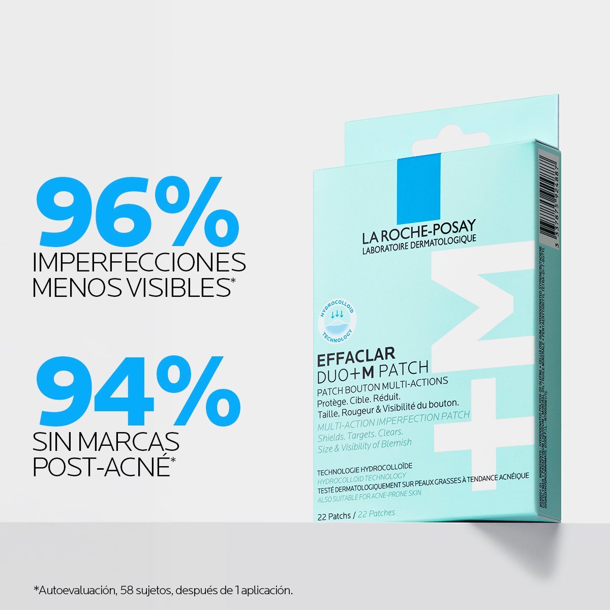 EFFACLAR Duo+M Parches