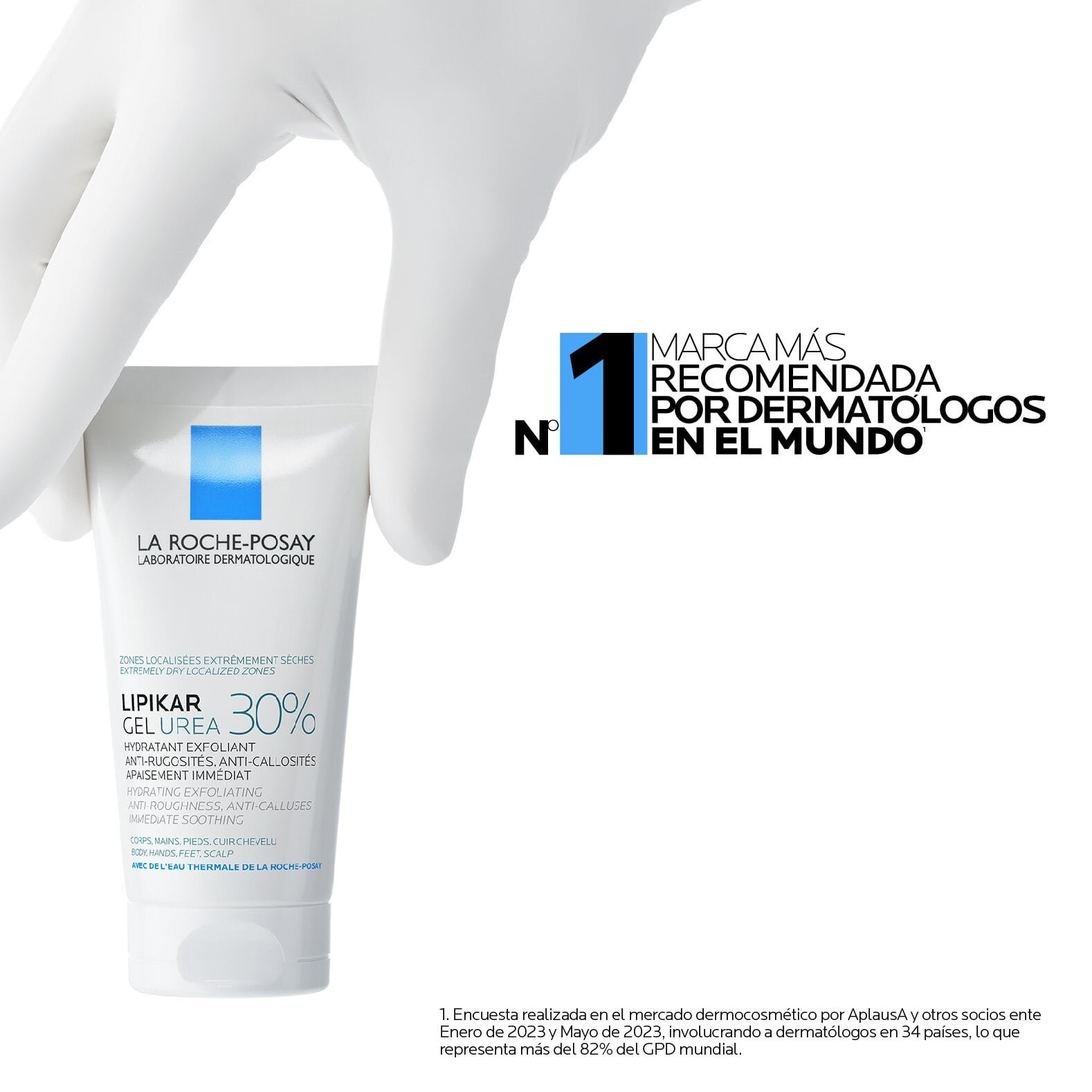LIPIKAR Gel Urea 30% | Recomendado por dermatólogistas