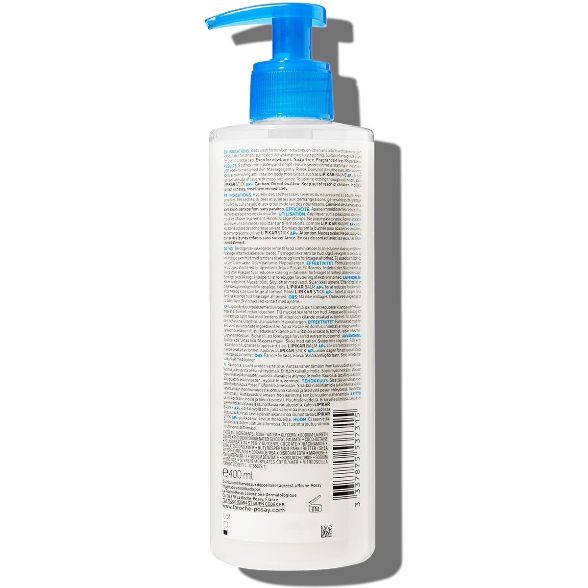 La Roche Posay ProductPage Eczema Lipikar Syndet AP 400ml 333787553731