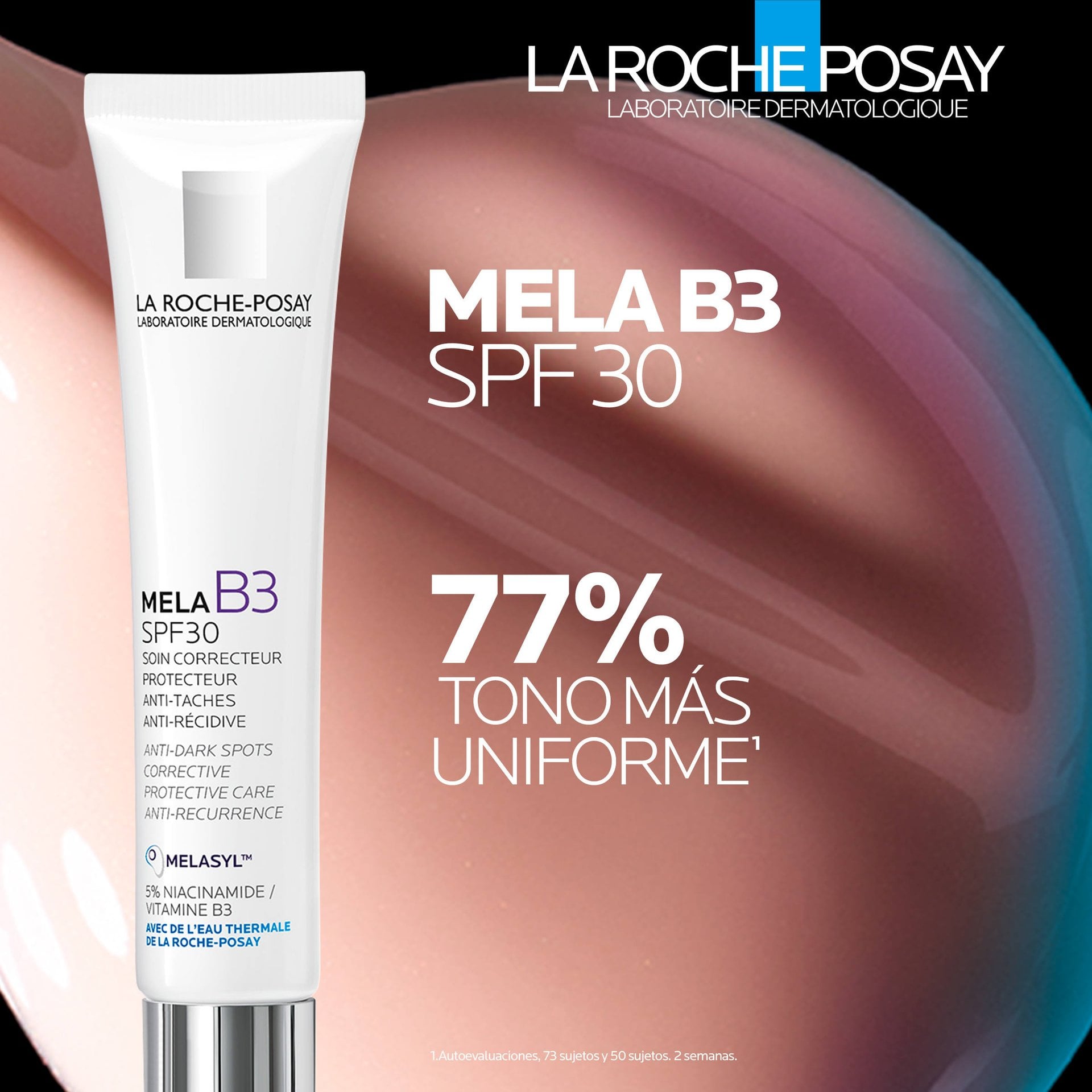 MELA B3 SPF30 efficacy