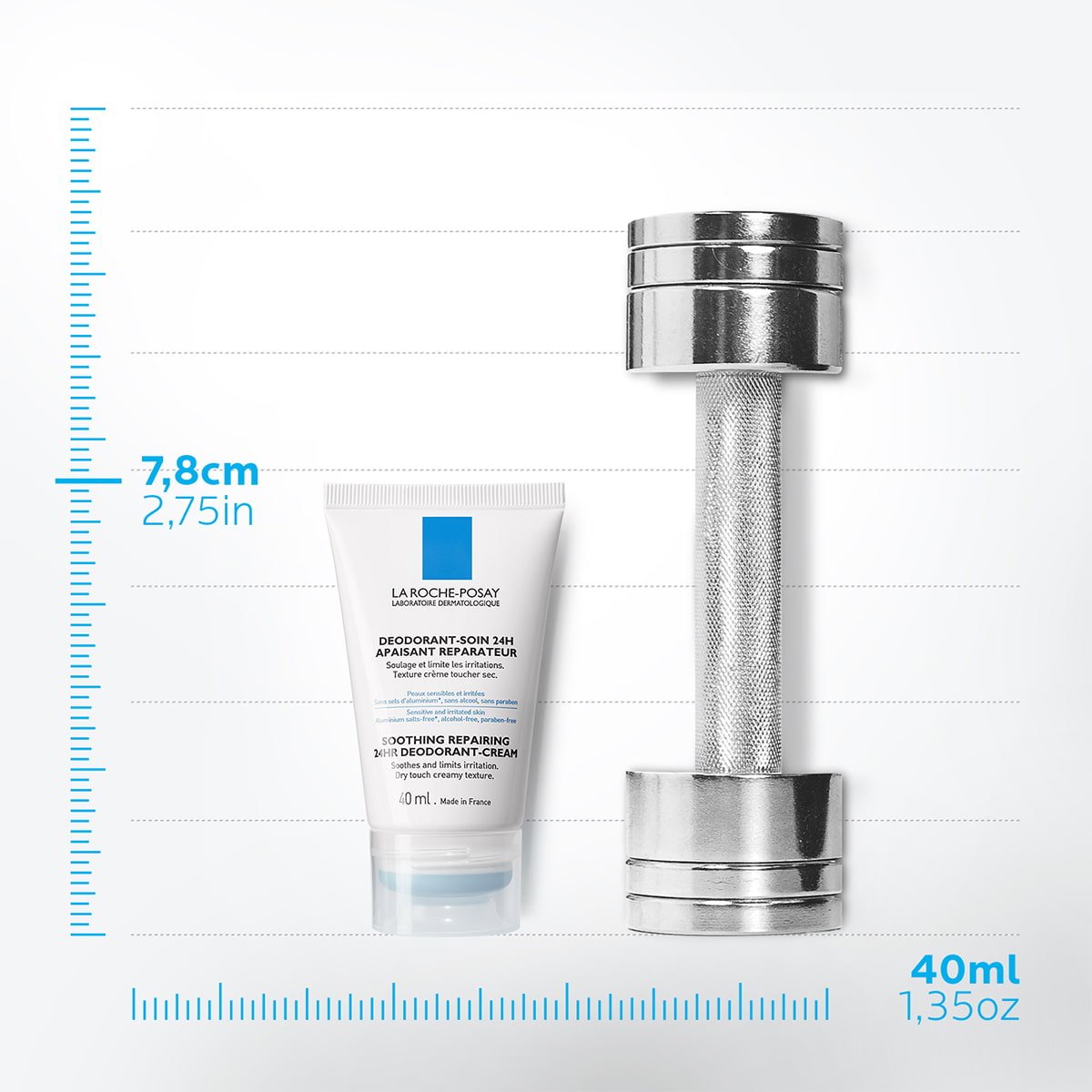 La Roche Posay ProductPage Deodorant Soothing Repairing 24h Cream 3337