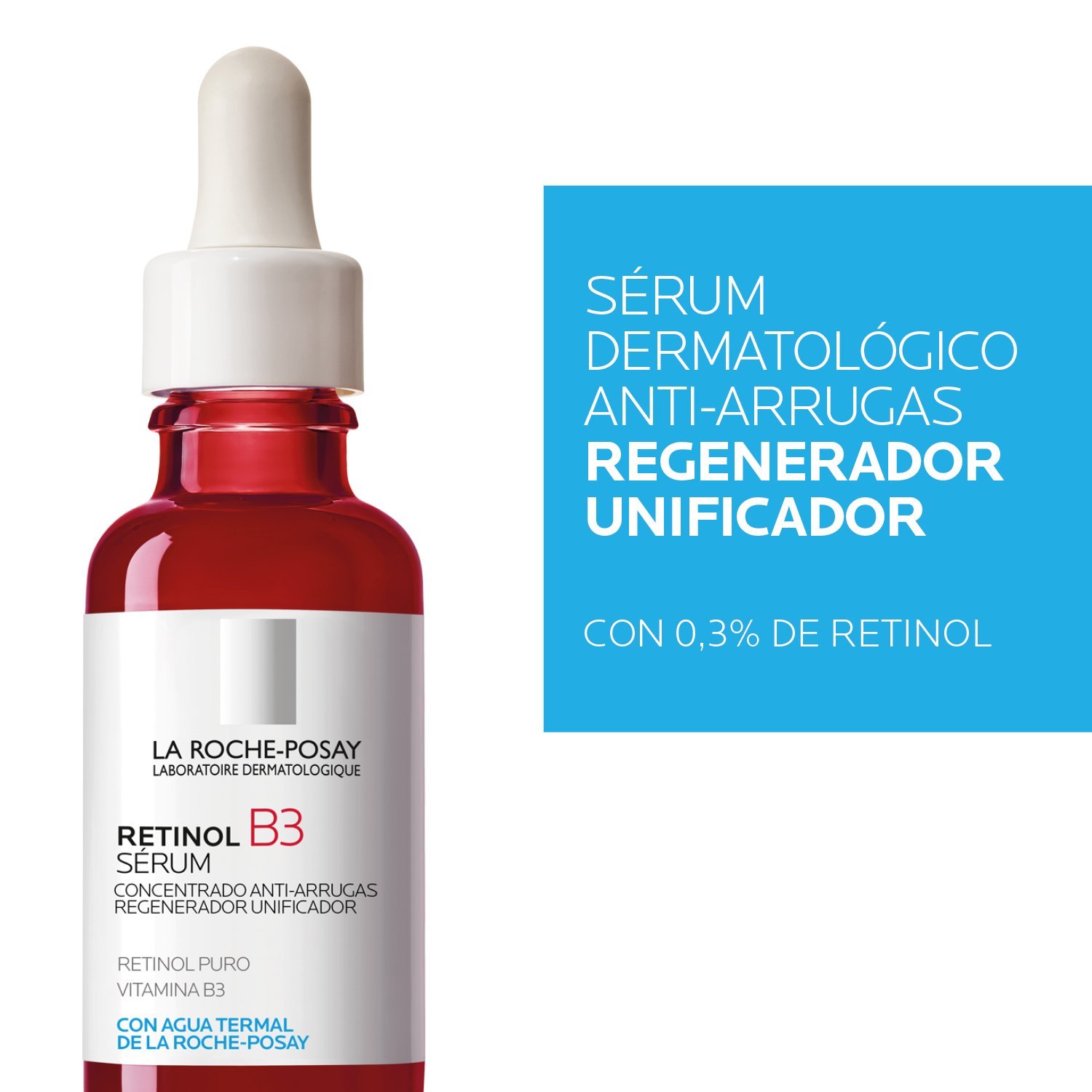 ▷Sérum Retinol B3 | Anti-arrugas de La Roche-Posay