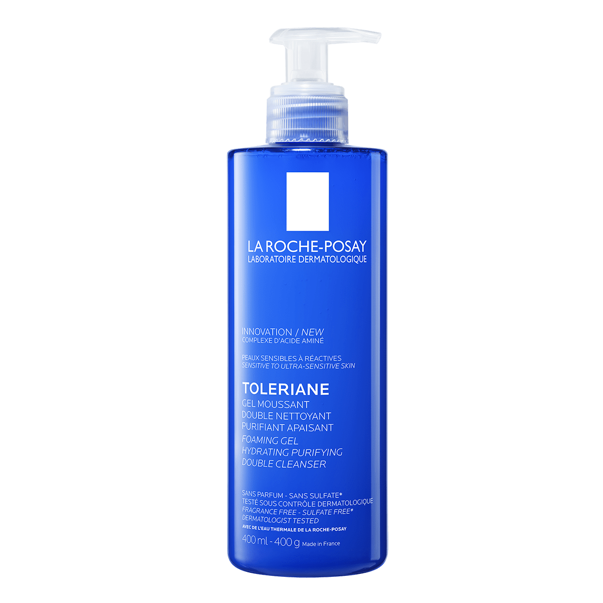 TOLERIANEGEL ESPUMOSO DOBLE LIMPIADOR HIDRATANTE PURIFICANTE