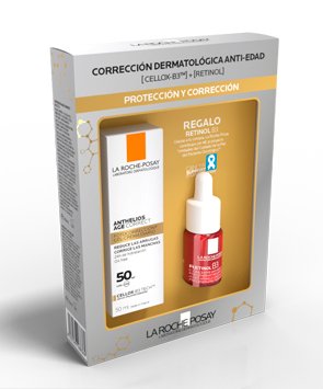 ANTHELIOS AGE CORRECT + REGALO MINI RETINOL B3 SÉRUM